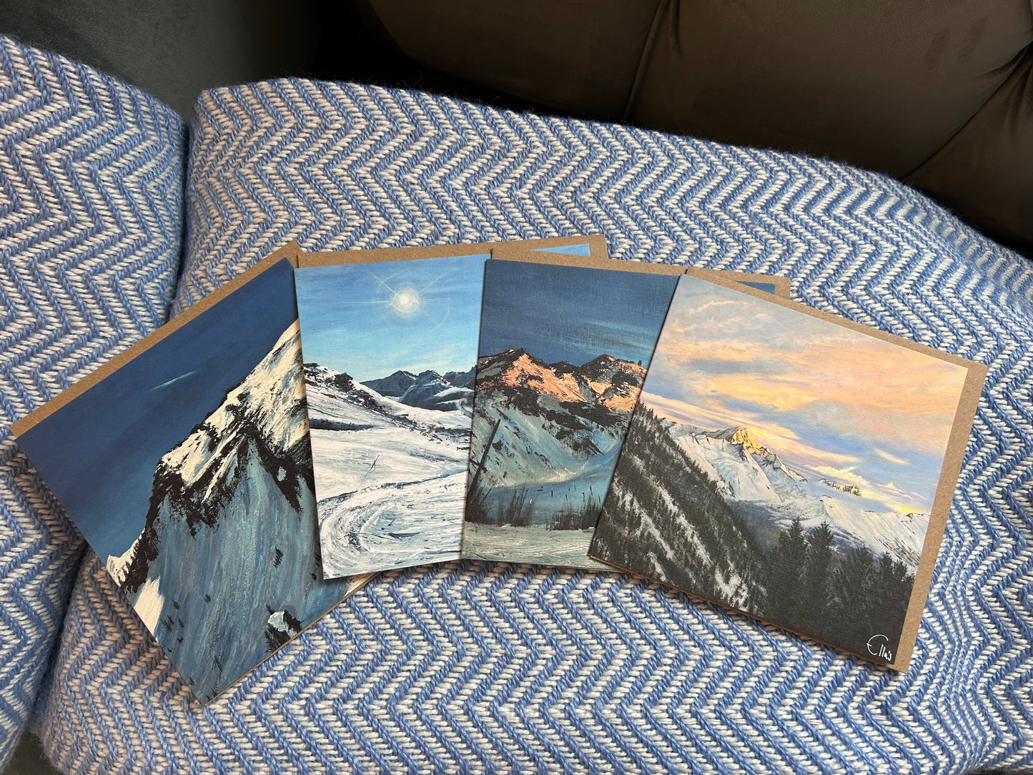 French Alp Cards