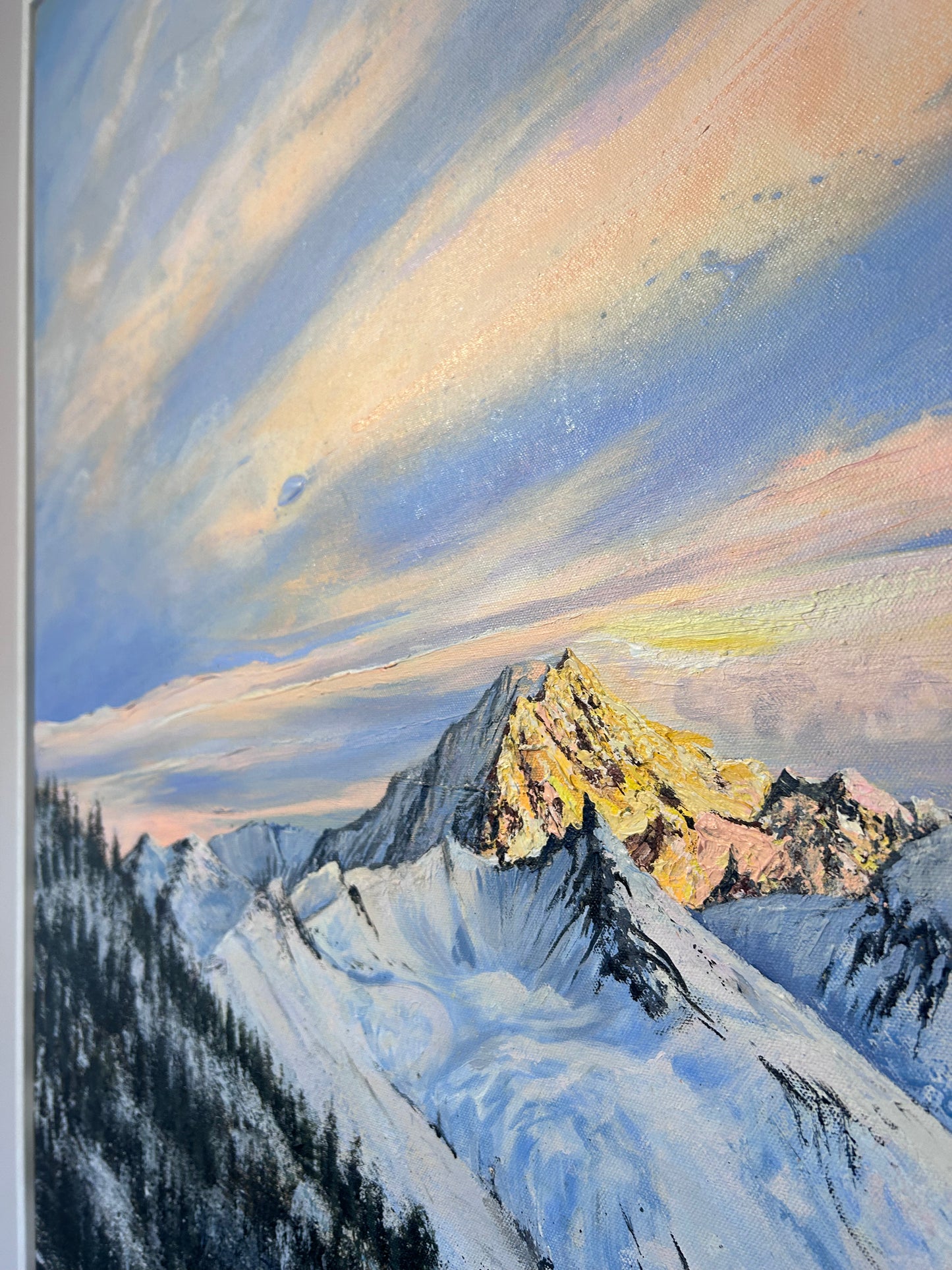 'Dawn Over Mont Blanc'