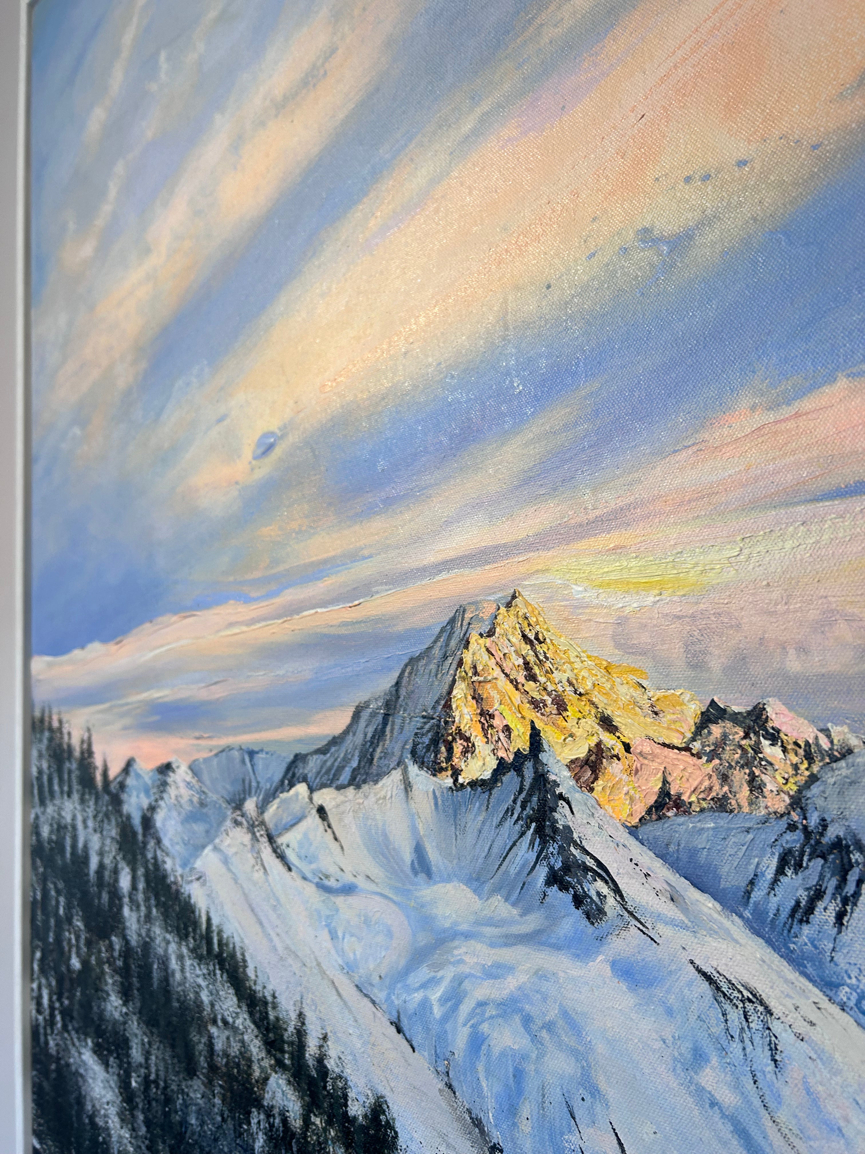 'Dawn Over Mont Blanc'