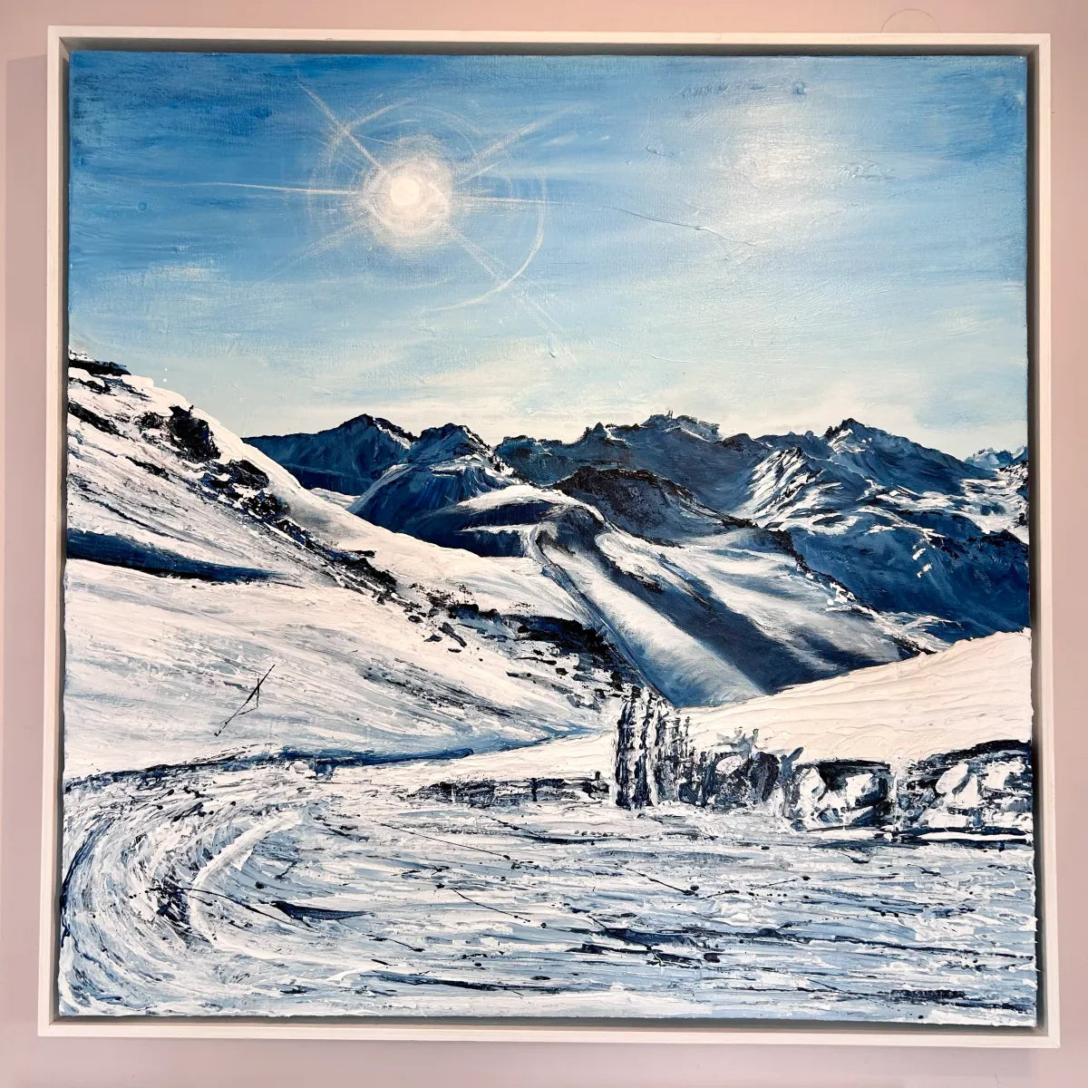 ‘Up at Cime Caron’